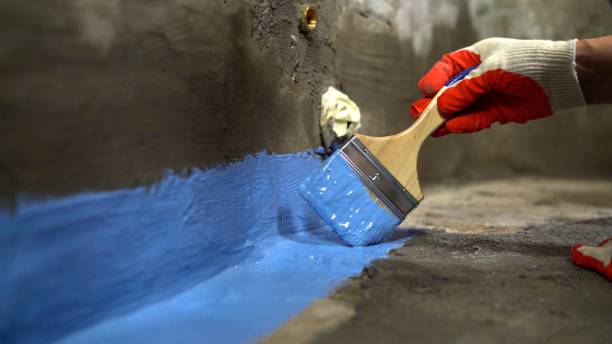 Commercial Emergency Waterproofing project at a Troy, IL business property by SJ Waterproofing Pros